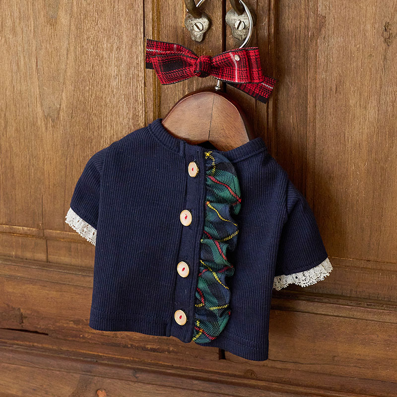 學院風開襟衫-海軍藍Navy   It’s sunny outside