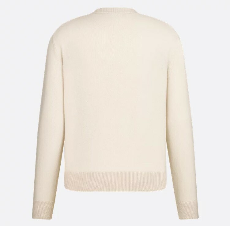 CCD08042 DIOR Archives Labels 毛衣白色 #513M663A2007_C089 (E)