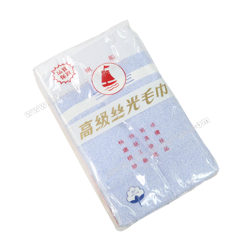 6條裝 帆船牌: 30支 純色線面巾 4360105