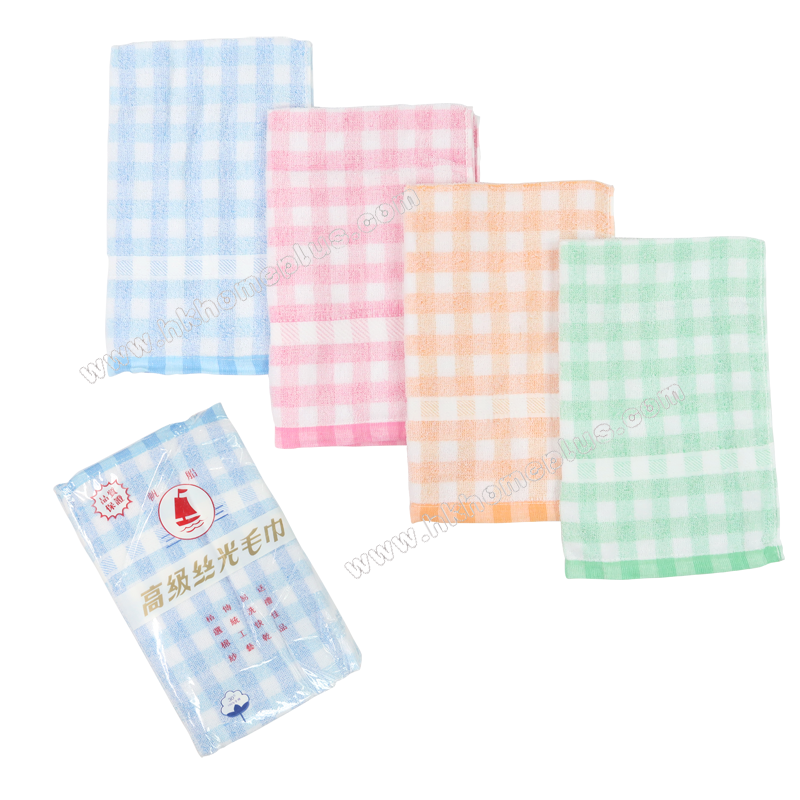 6條裝 帆船牌: 30支 格仔線面巾 4360402