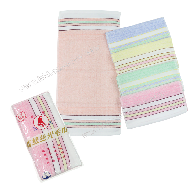 6條裝 帆船牌: 60支 純色線童巾 4366003