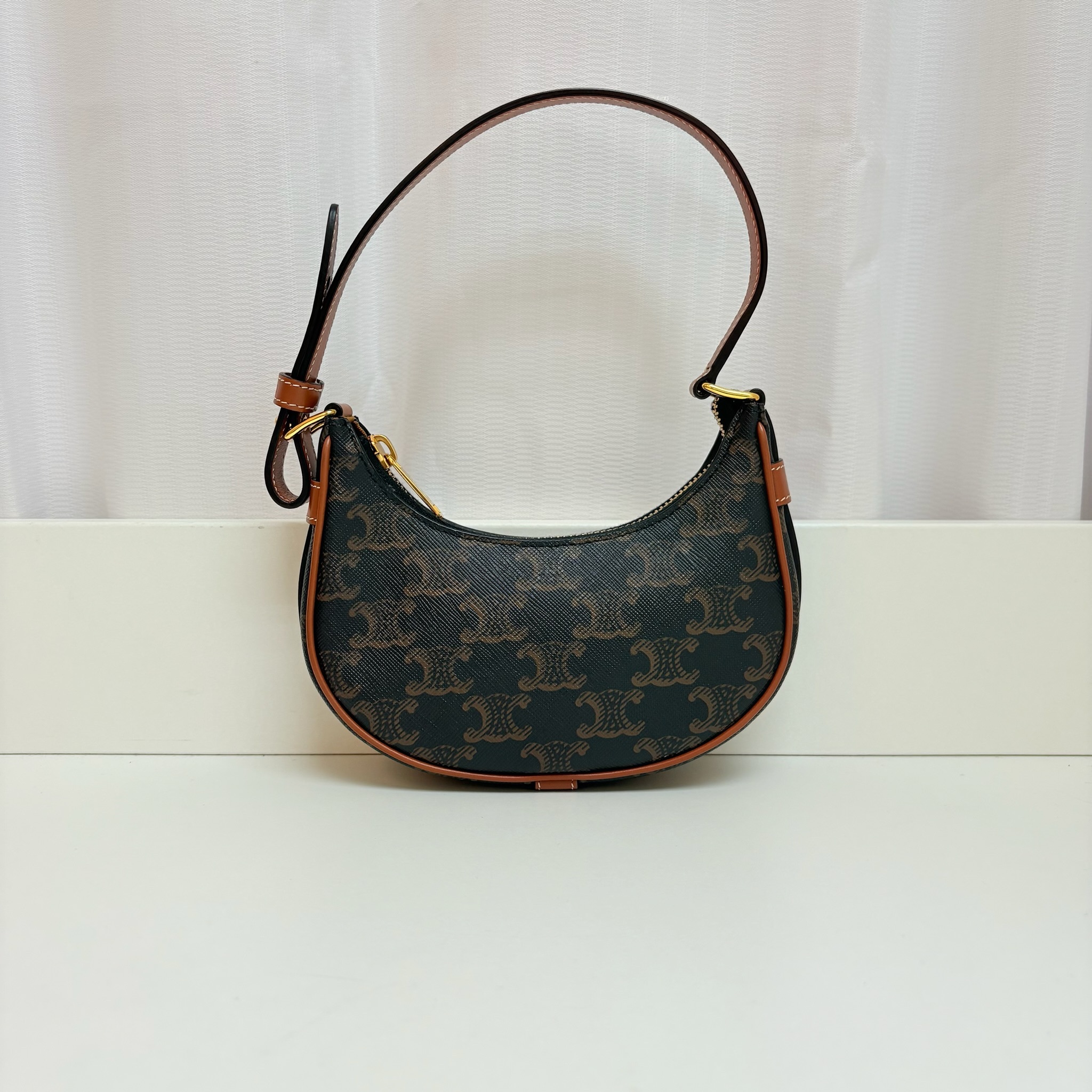 Celine Ava Mini Bag - Brown / Ghw