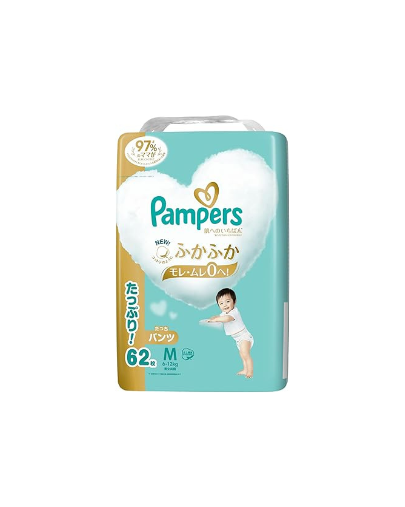 Pampers Ichiban 拉拉褲 M碼 62片