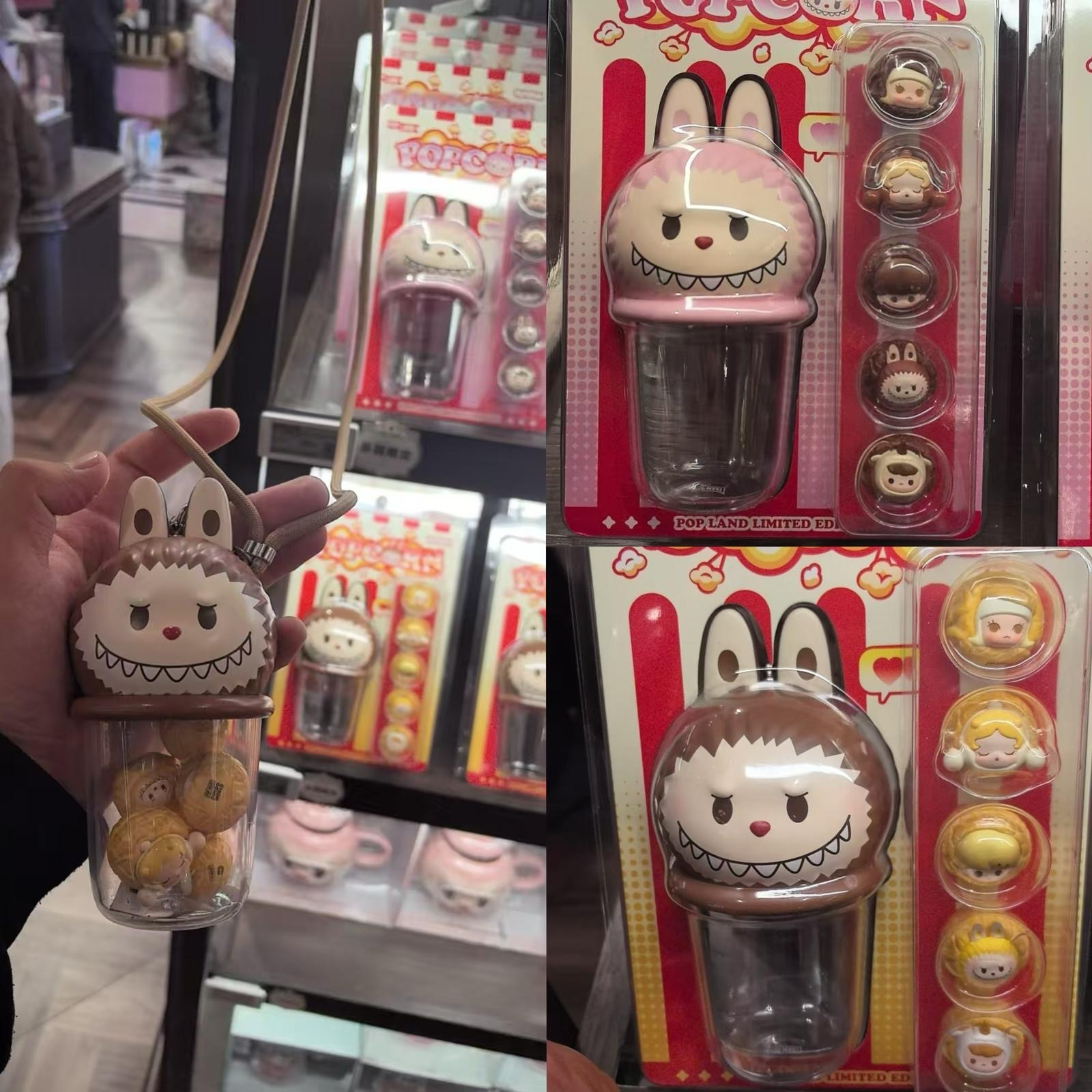 labubu mokoko 樂園限定萌粒玩具可以斜背