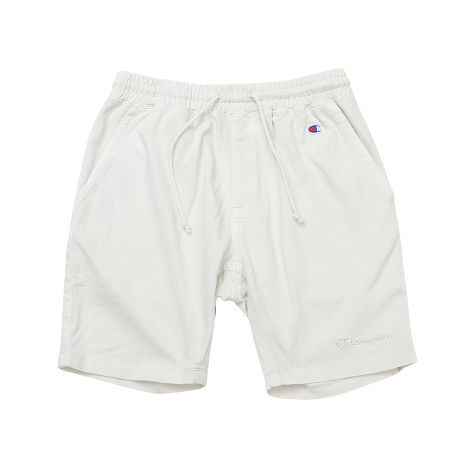 男款-CASUAL復古後染棉質短褲-淺灰色（C3-B510-03P）