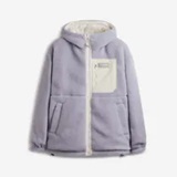 [S] WHO.A.U REVERSIBLE HOOD WARM-UP,LIGHT PURPLE, WHJJD4T97U-76-LIGHT PURPLE (SWAU517)