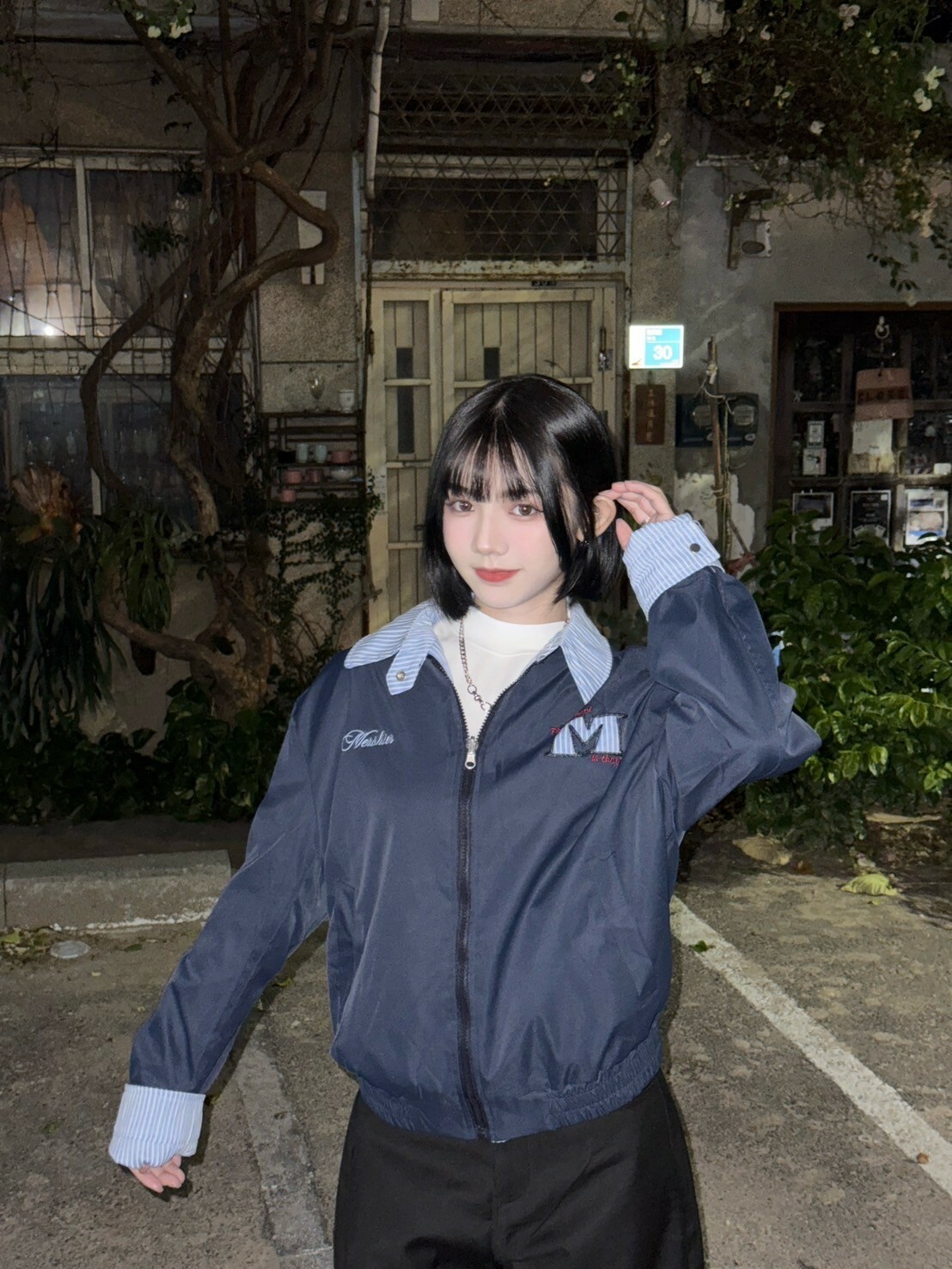 (GOAL) 格紋翻領外套 Mershier MQ6306