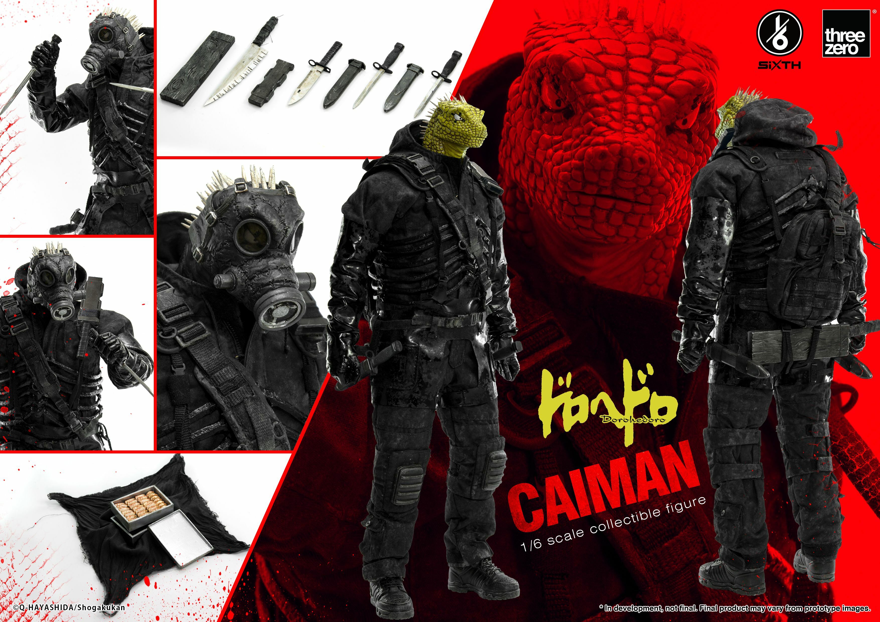 [訂金] Threezero :《異獸魔都》1/6 “ 開曼（Caiman）