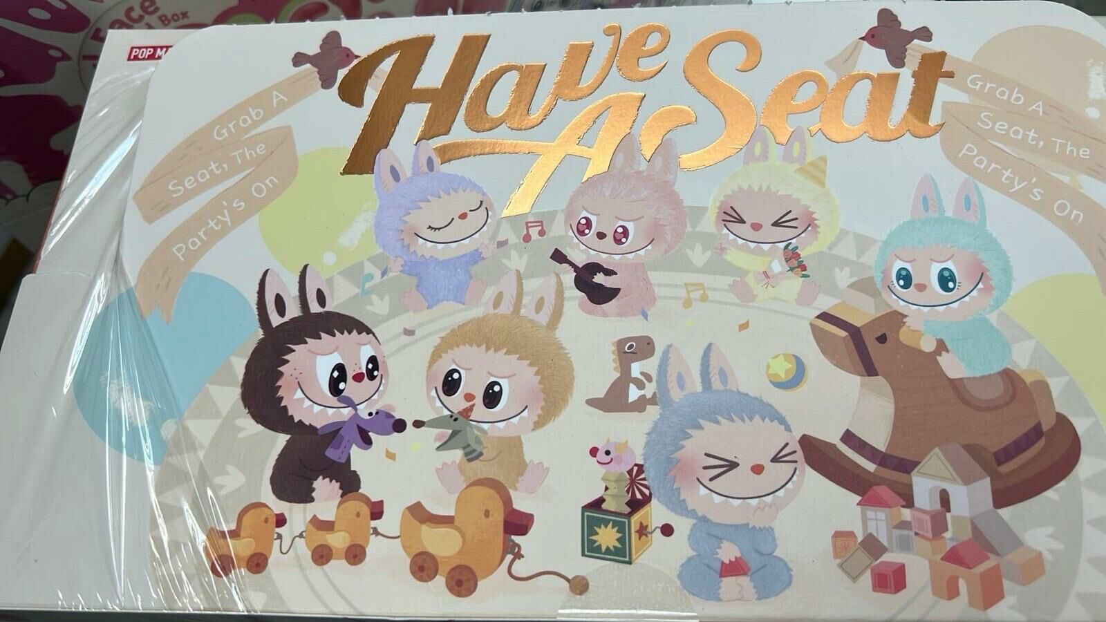 (2329)LABUBU坐坐派對盲盒