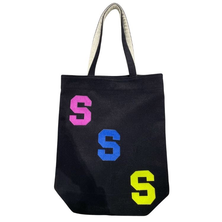 S Tote Bag // Black