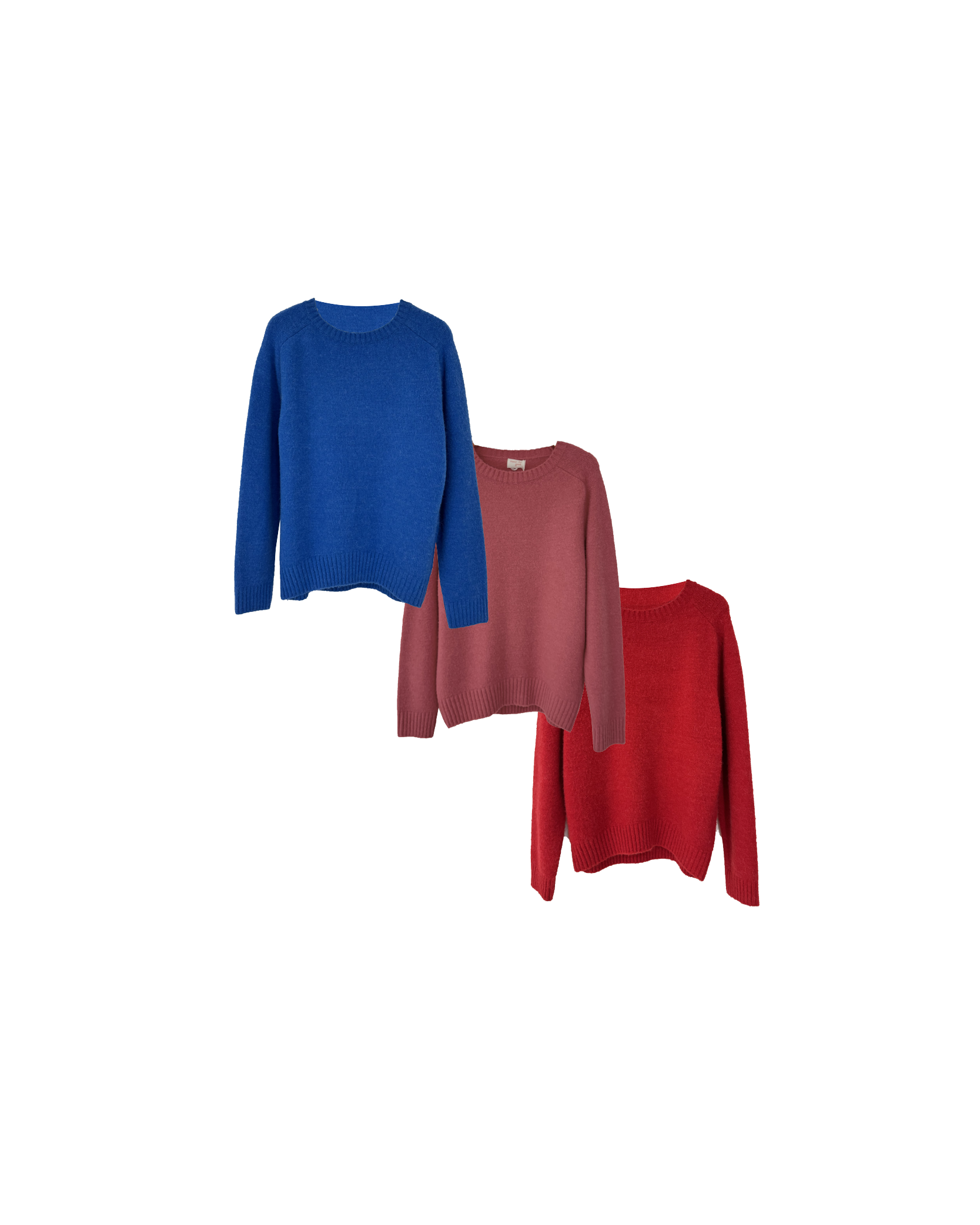 靚色入肩毛冷上衣