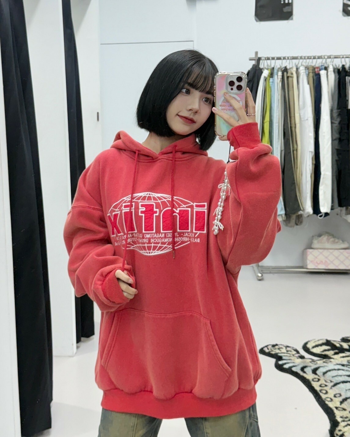 (GOAL) 水洗 INFIX 帽T 98963 PP