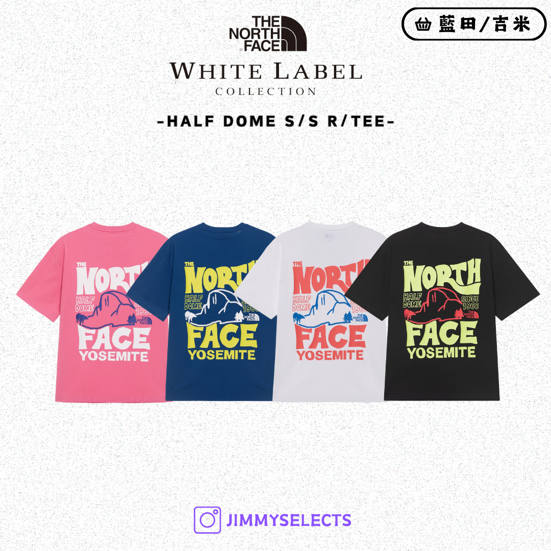 【代購】THE NORTH FACE 北臉 白標 HALF DOME 優勝美地 短袖 短T NT7UR07