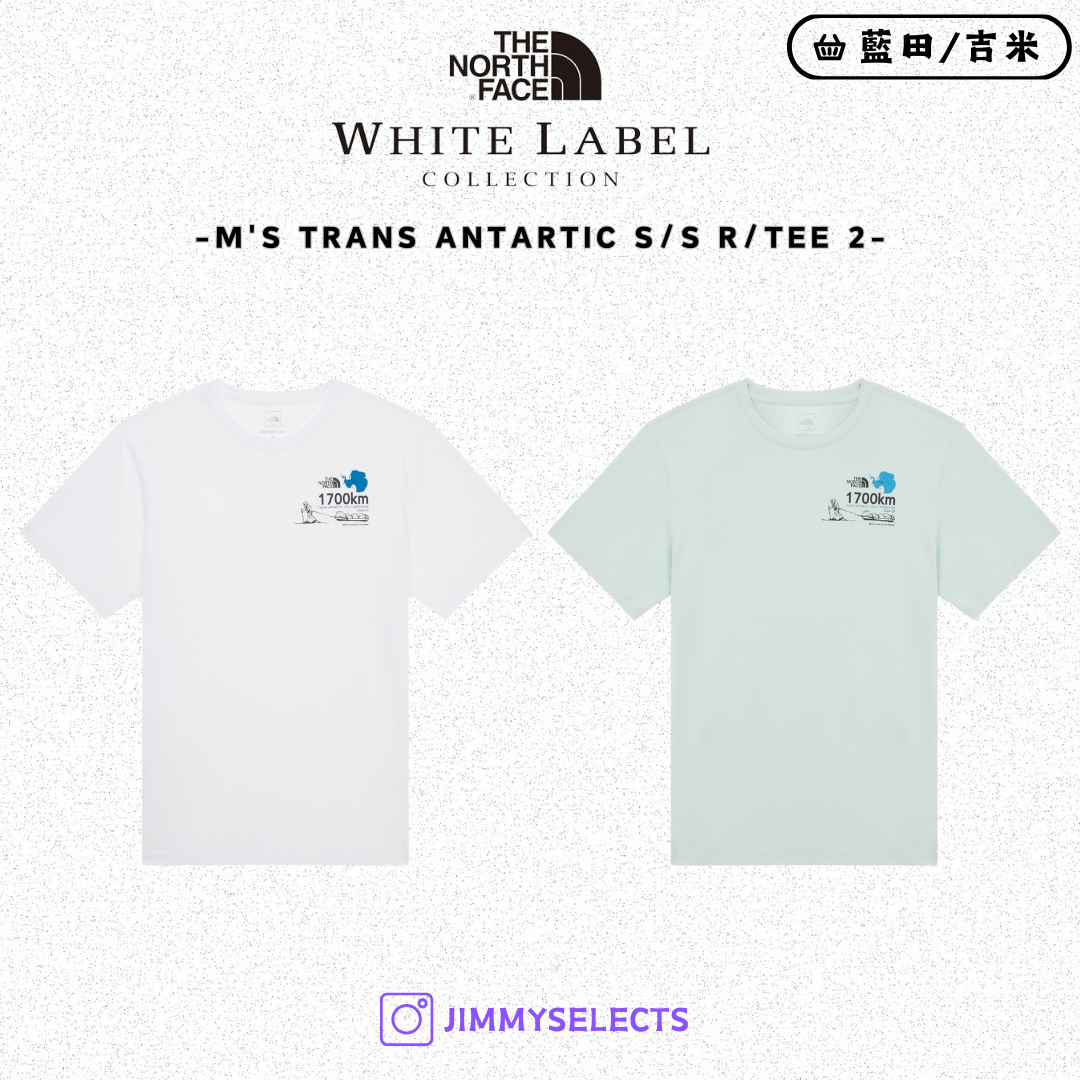 【代購】THE NORTH FACE 北臉 白標 男 TRANS ANTARTIC 2 極地圖案 短袖 短T NT7UR56