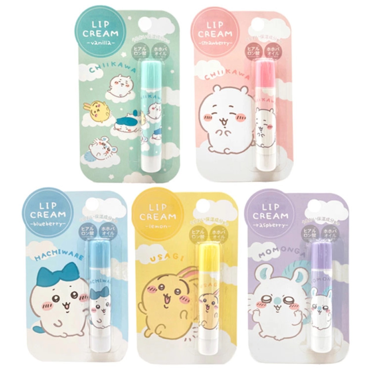 iSNEAKERS｜ 日本 Chiikawa 吉伊卡哇 護唇膏 5款