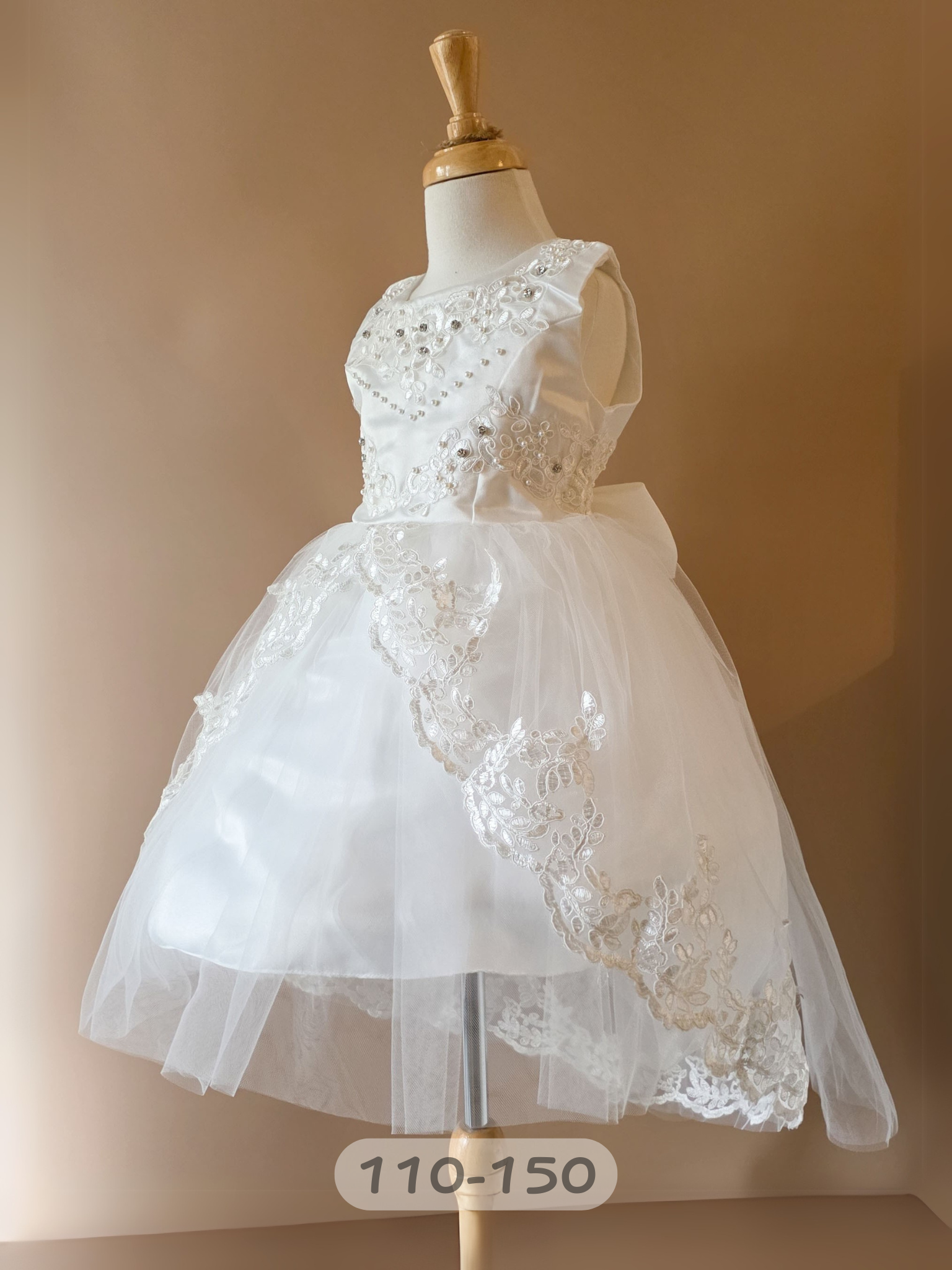 蕾絲公主線 拖擺洋裝/小禮服