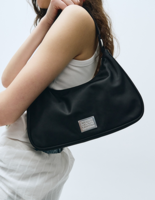 Marithe Francois Girbaud Classic Logo Hobo Bag