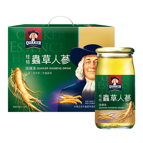 桂格 蟲草養氣人蔘60mlX30瓶