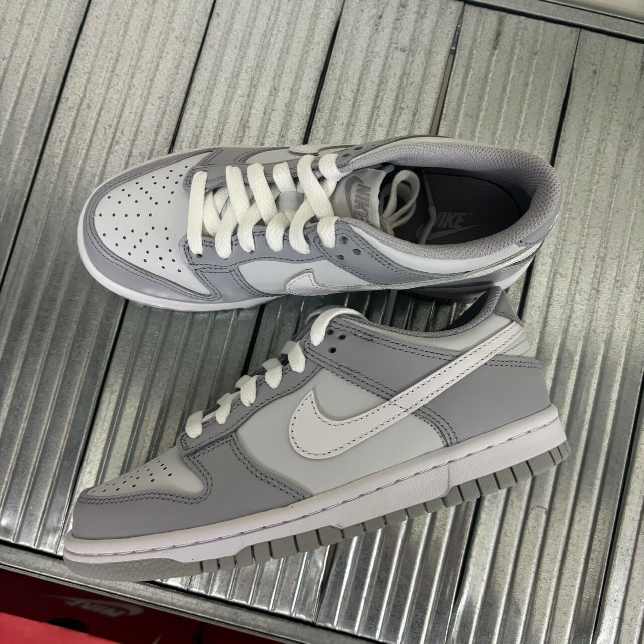 Nike Dunk Low Grey White  大童鞋 雲霧灰 低筒 GS DH9765-001