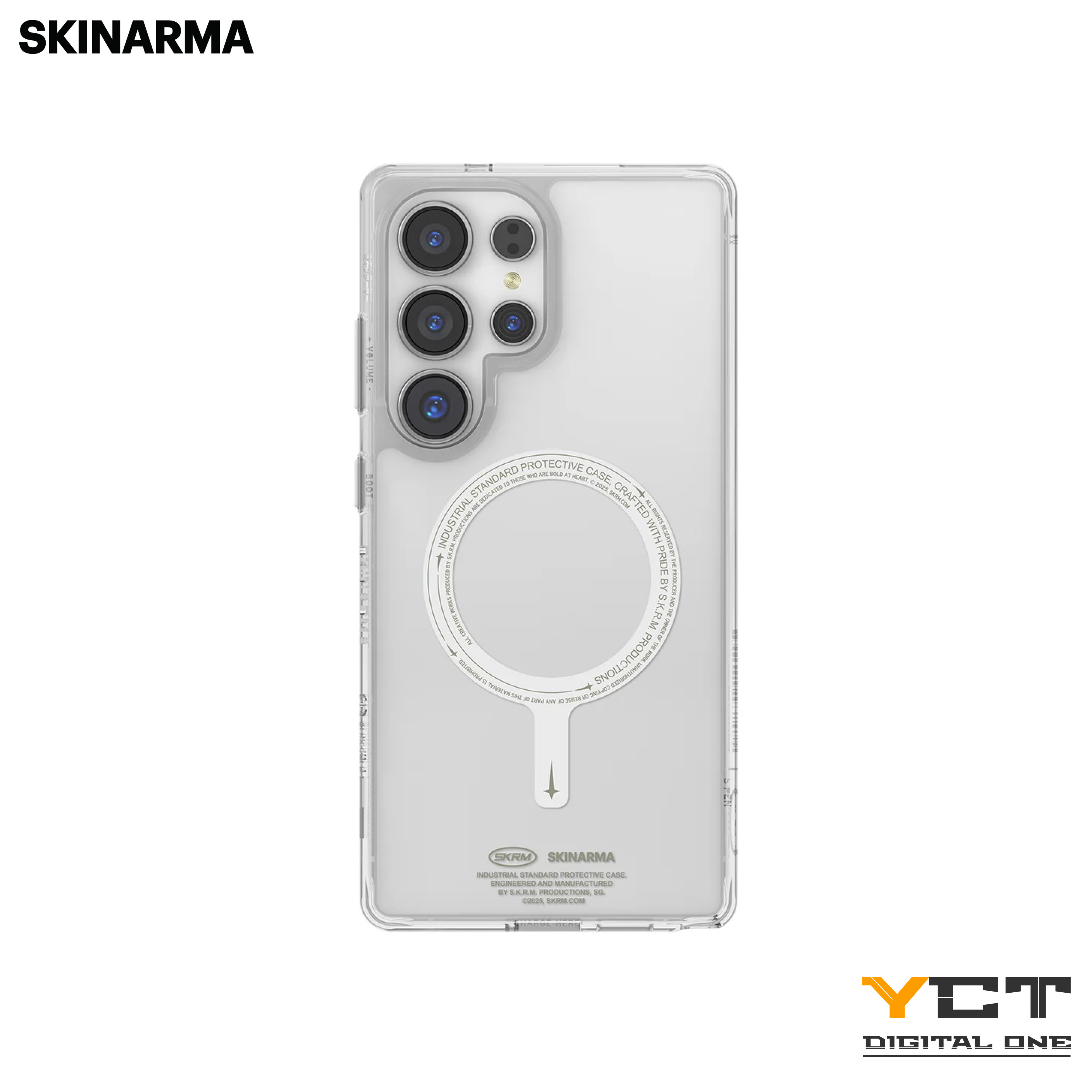 Skinarma SAIDO NITEGLOW Mag-Charge Samsung S25 Ultra 手機保護殼