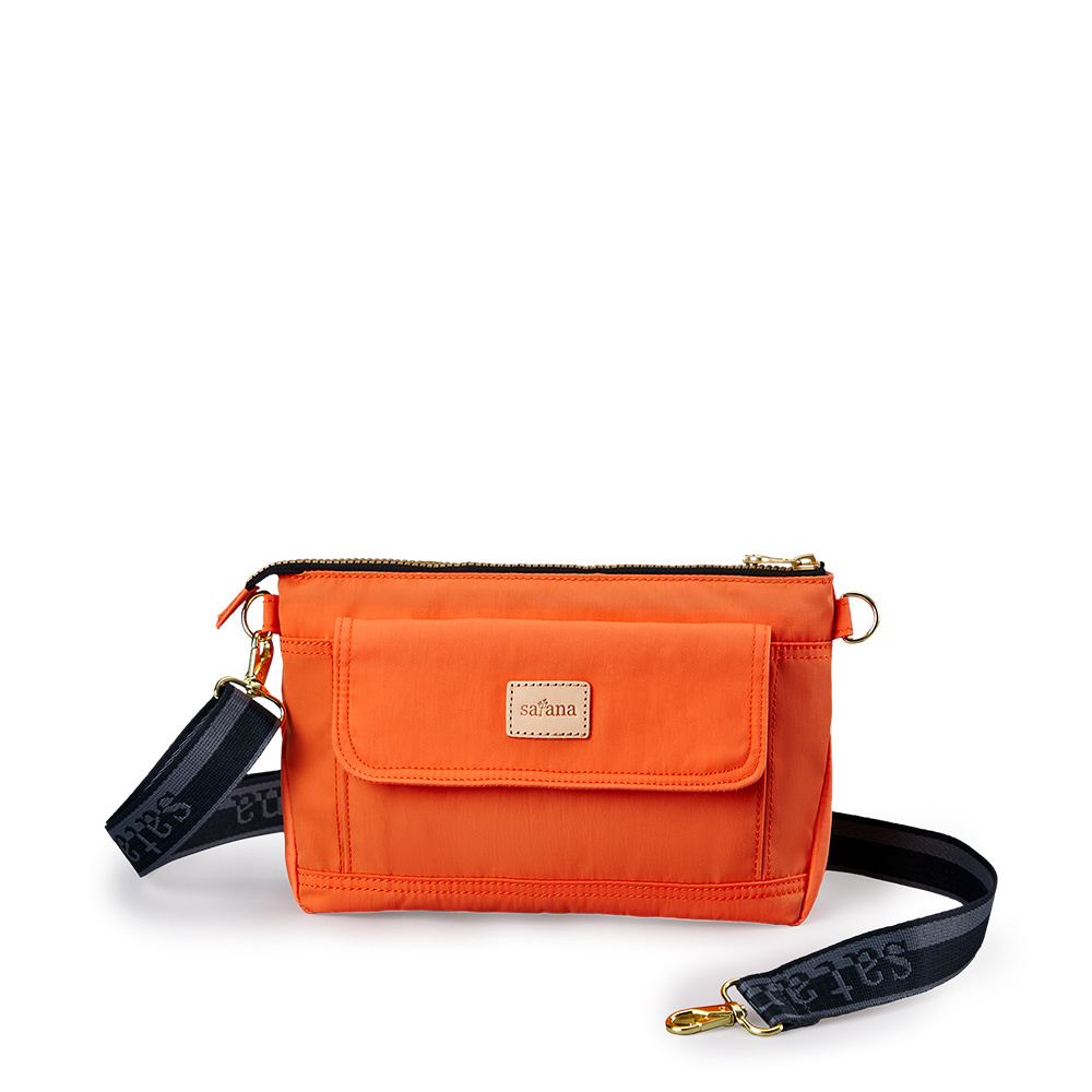 Soldier Crossbody Bag-bright orange