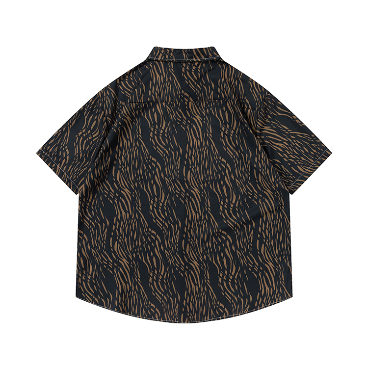 花襯衫 波紋 線條