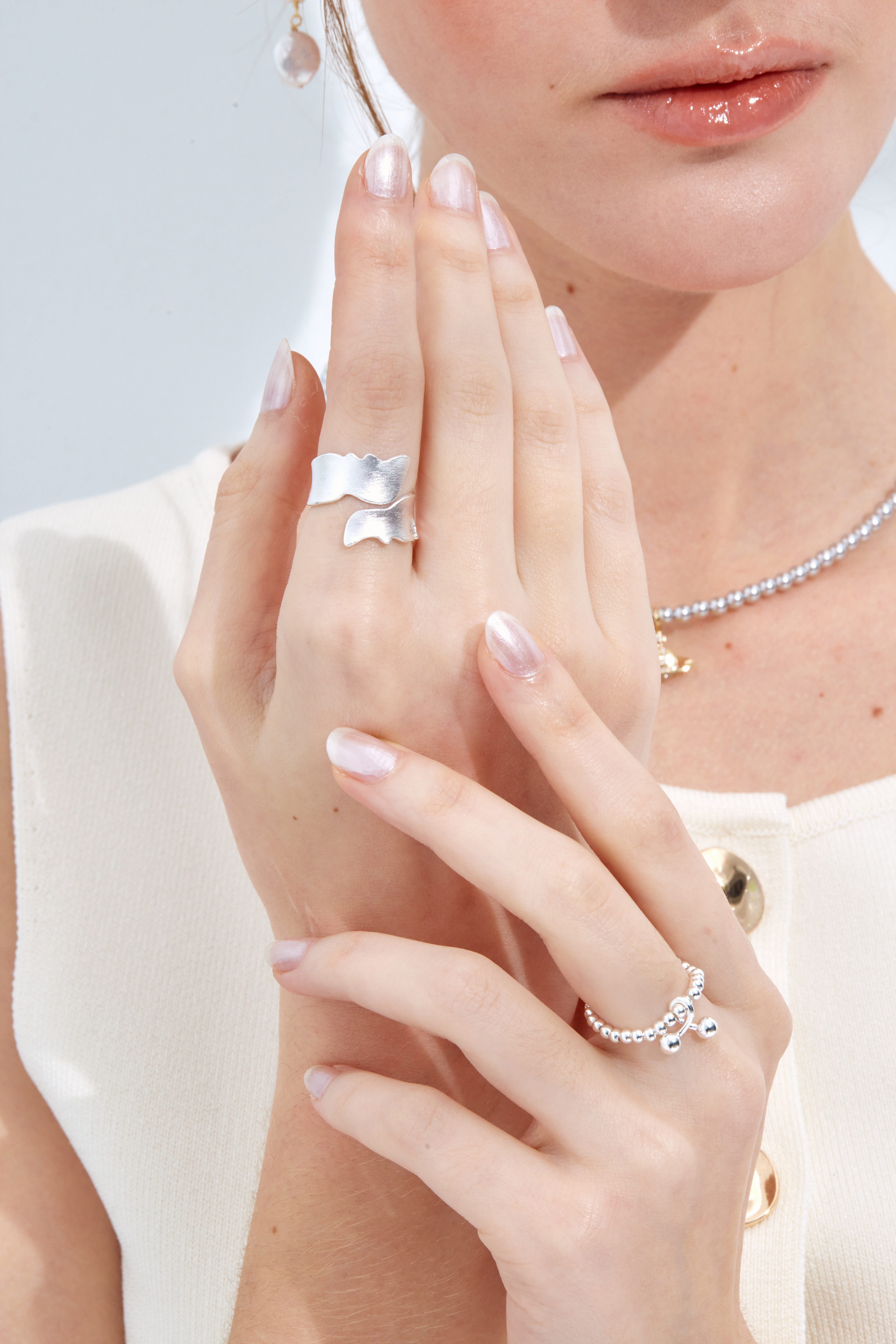 R949  | 純銀霧面戒指