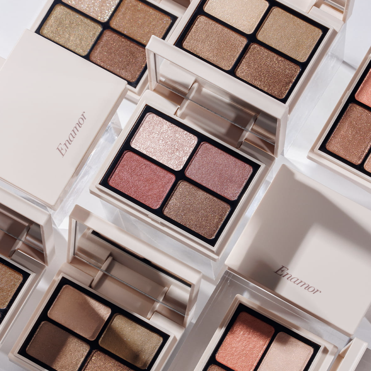 ENAMOR Nuance Color Eyes 4色眼影盤