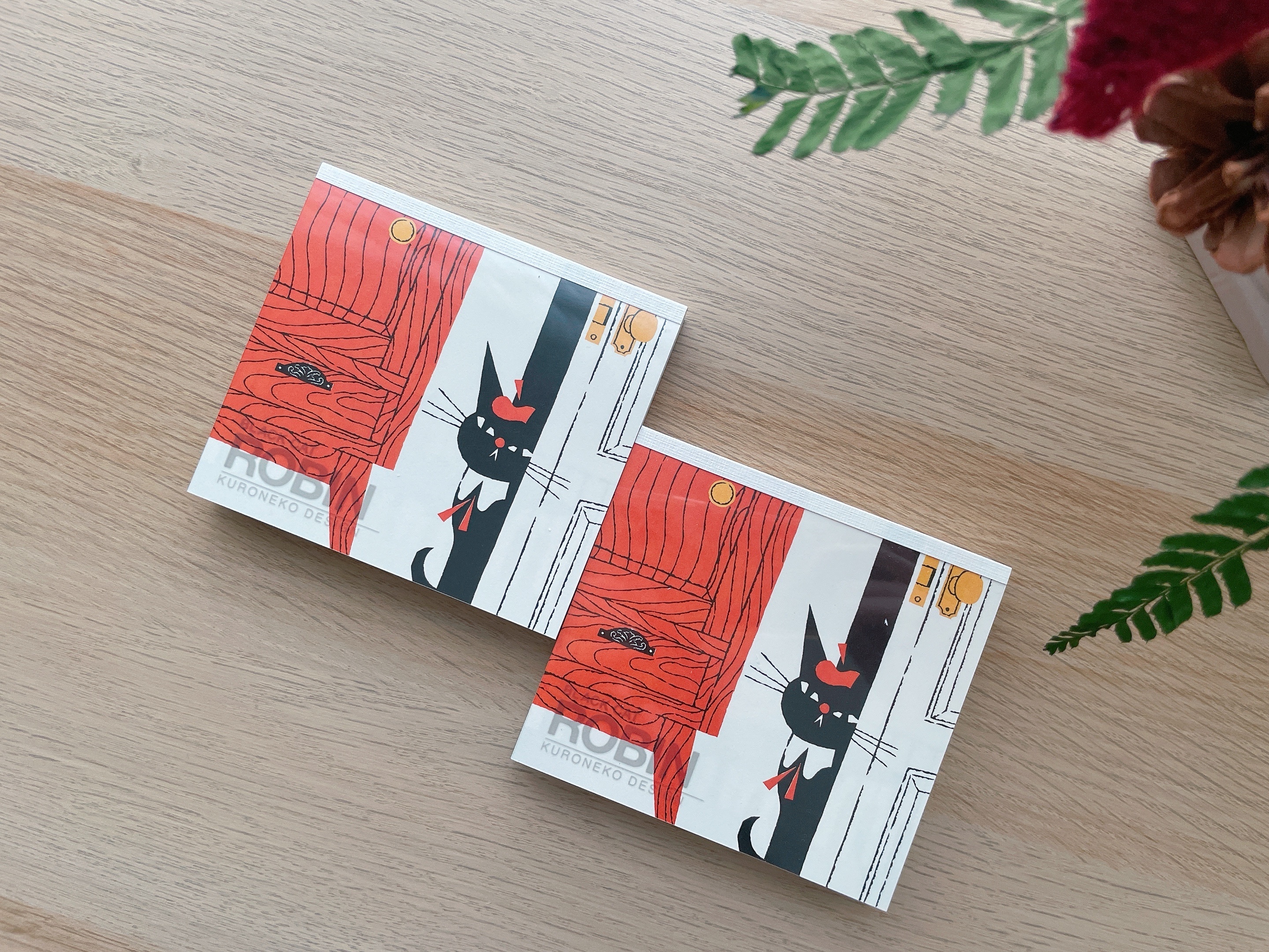 便條本-黑貓與鋼琴