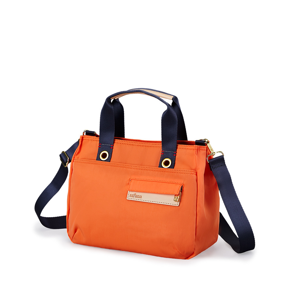 soldier pcolumbine handbag-bright orange