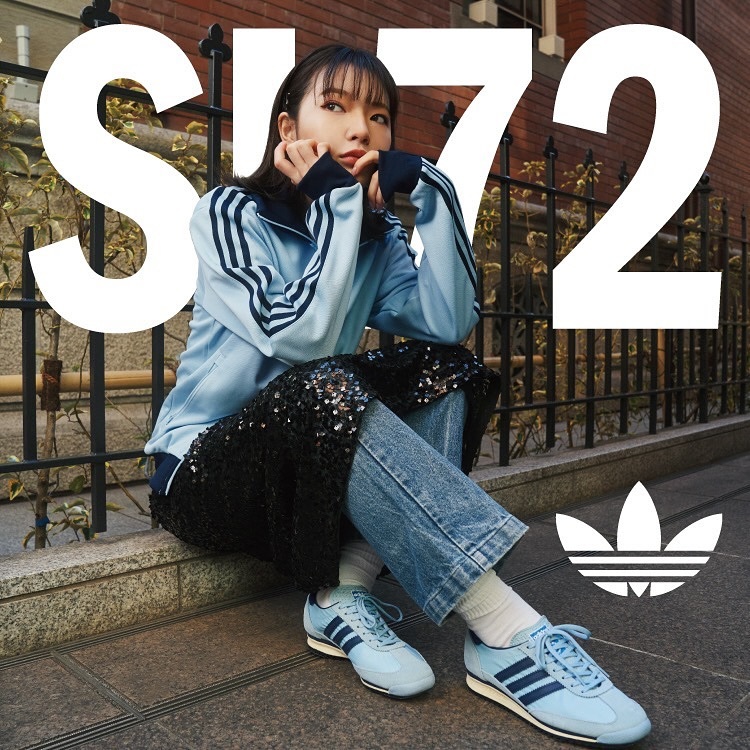 預購┃adidas SL 72 OG 麂皮 復古 皮革 午夜藍 奶油底