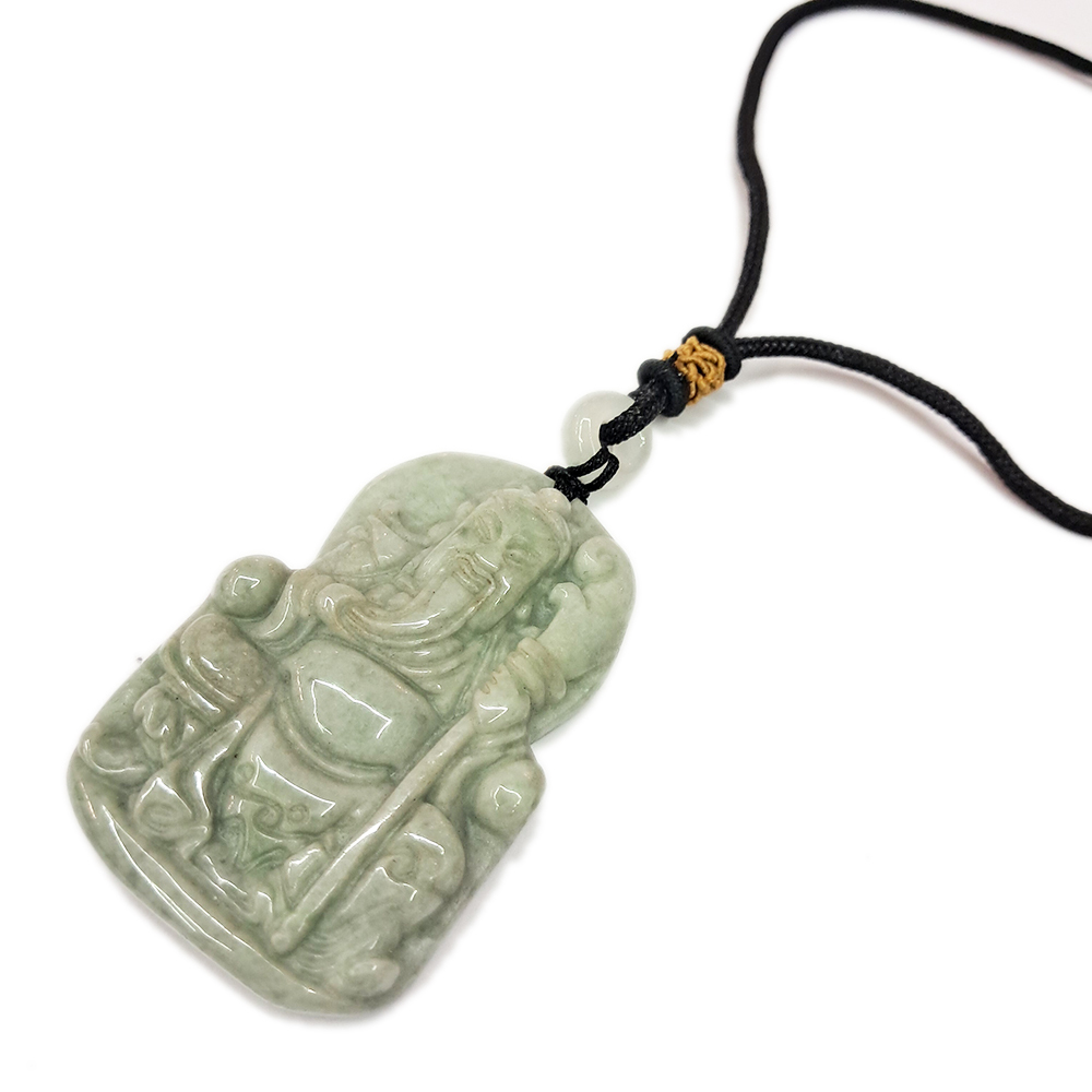 關聖帝君{緬甸玉}玉珮【十方】135413