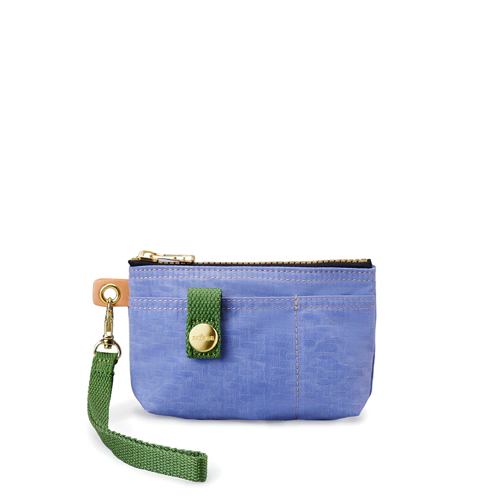 Soldier Lantana Wristlet-very peri