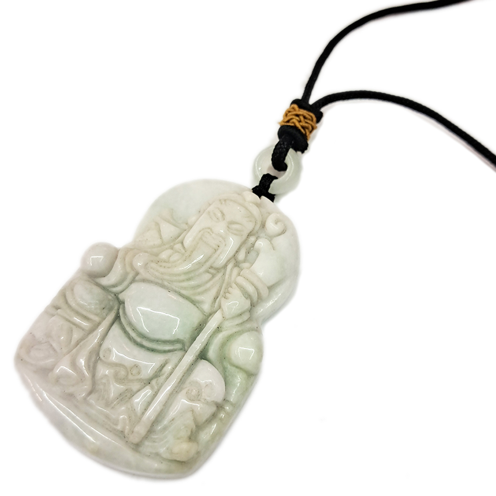 關聖帝君{緬甸玉}玉珮【十方】135373