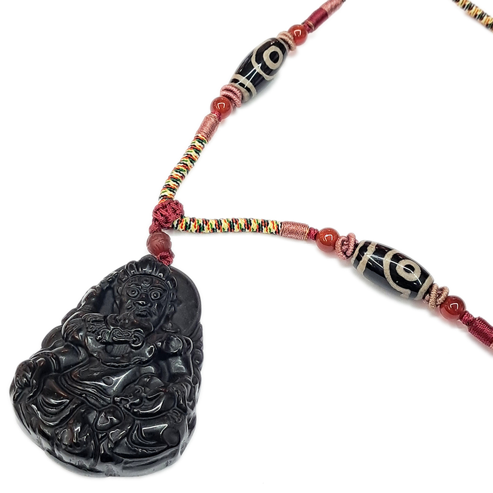 綠財神{黑曜岩}項鍊【十方】【十方】148324