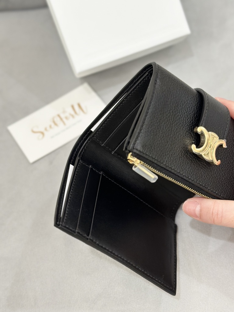 CELINE Fine Strap Wallet Nino