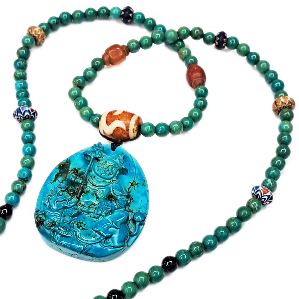 財寶天王{綠松石}項鍊【十方】127841