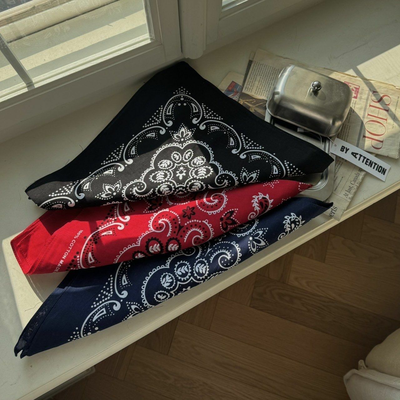 民族花圍巾 BY ATTENTION-342A