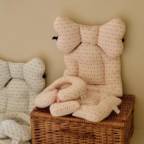 25S/S DTD踏春之旅系列-嬰兒車車墊連頸枕