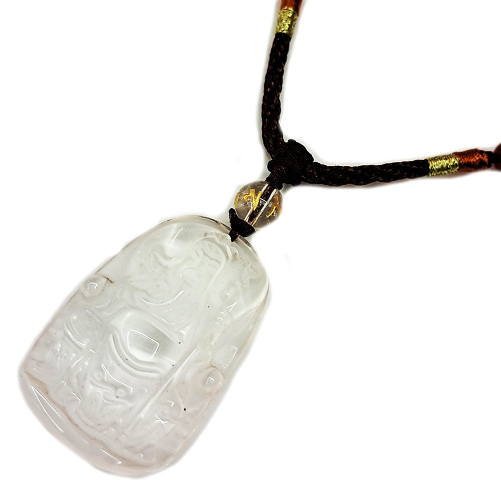 關聖帝君{水晶}中國結項鍊【十方】126410