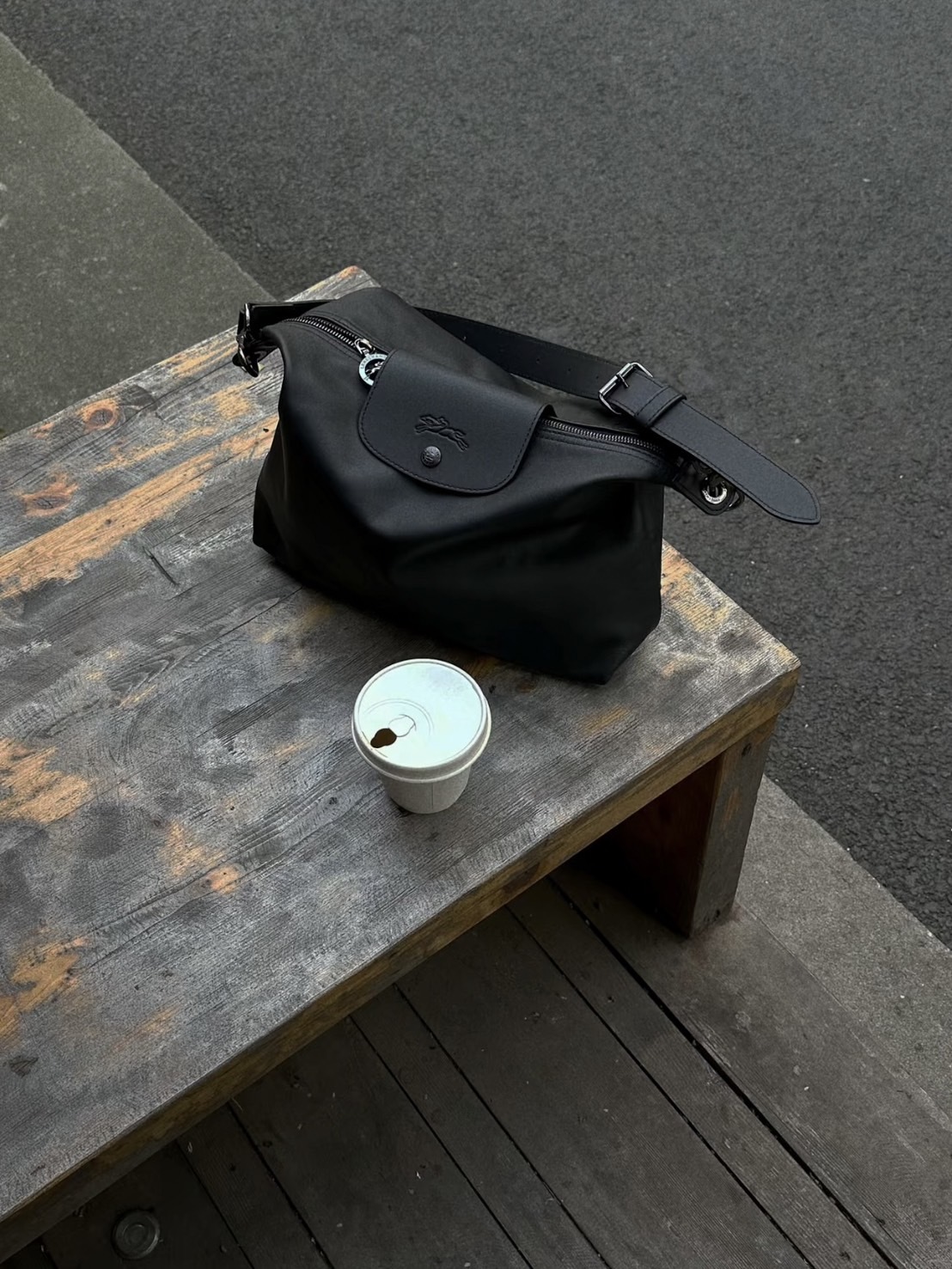 LONGCHAMP Le Pliage Xtra 半月形單肩包