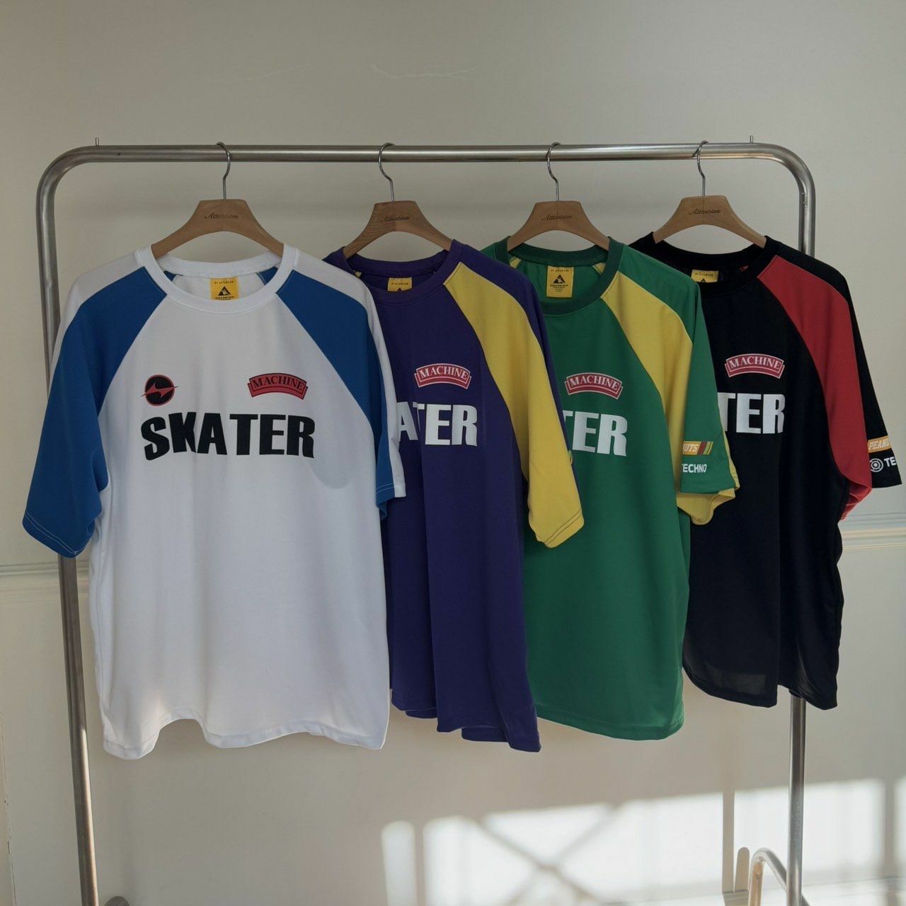 英文字短袖Tee BY ATTENTION-358T