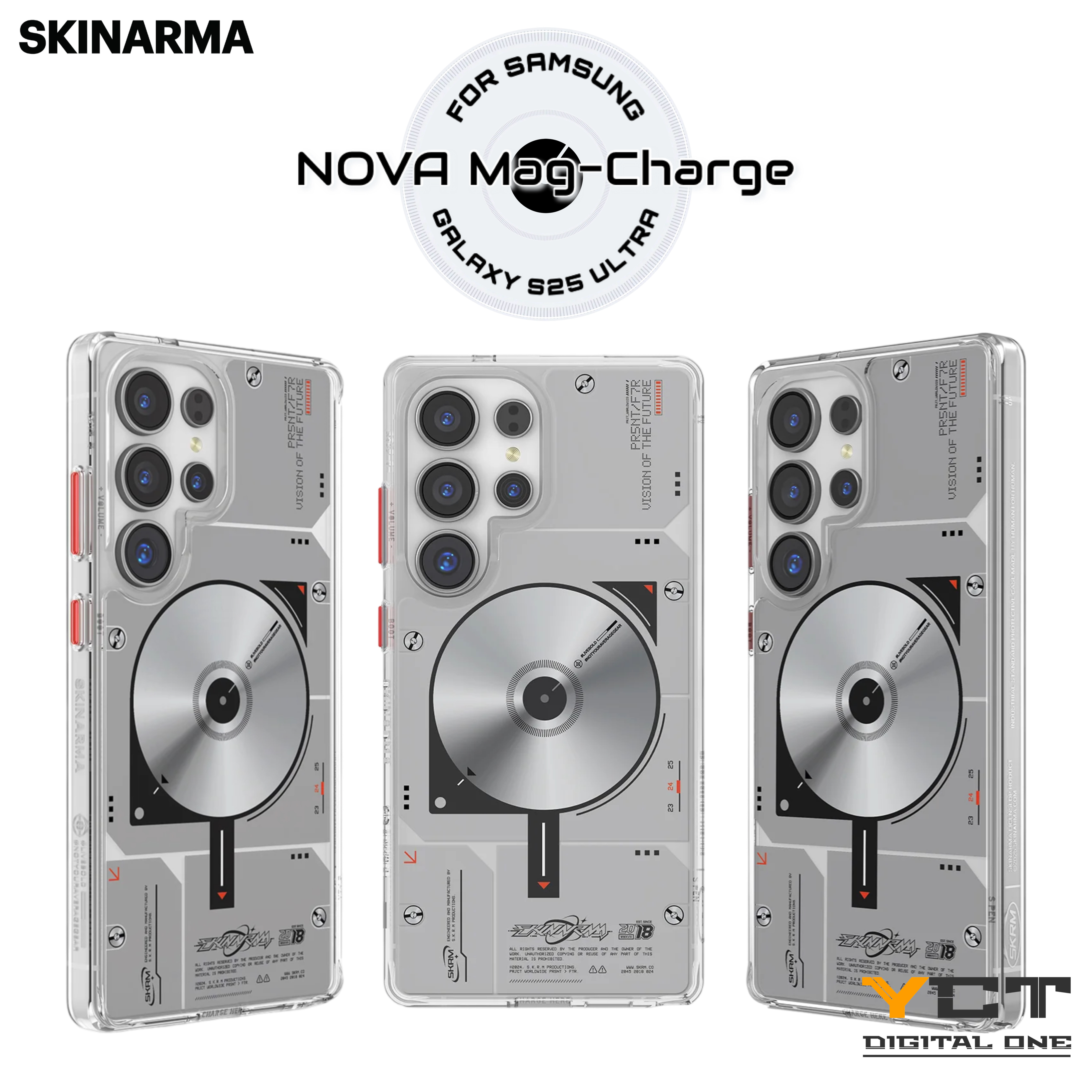 Skinarma NOVA Mag-Charge Samsung S25 Ultra 手機保護殼