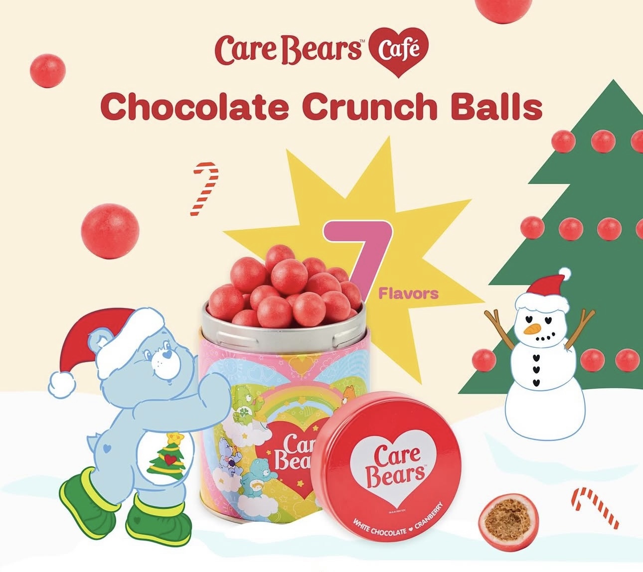 CARE BEARS - 朱古力脆球