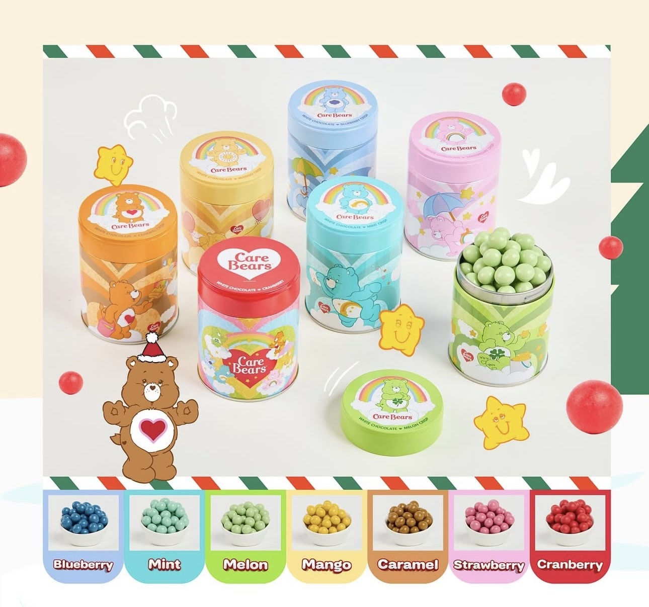 CARE BEARS - 朱古力脆球