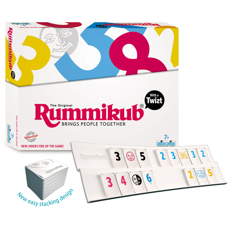家庭遊戲：Rummikub 數字牌遊戲扭轉百變版