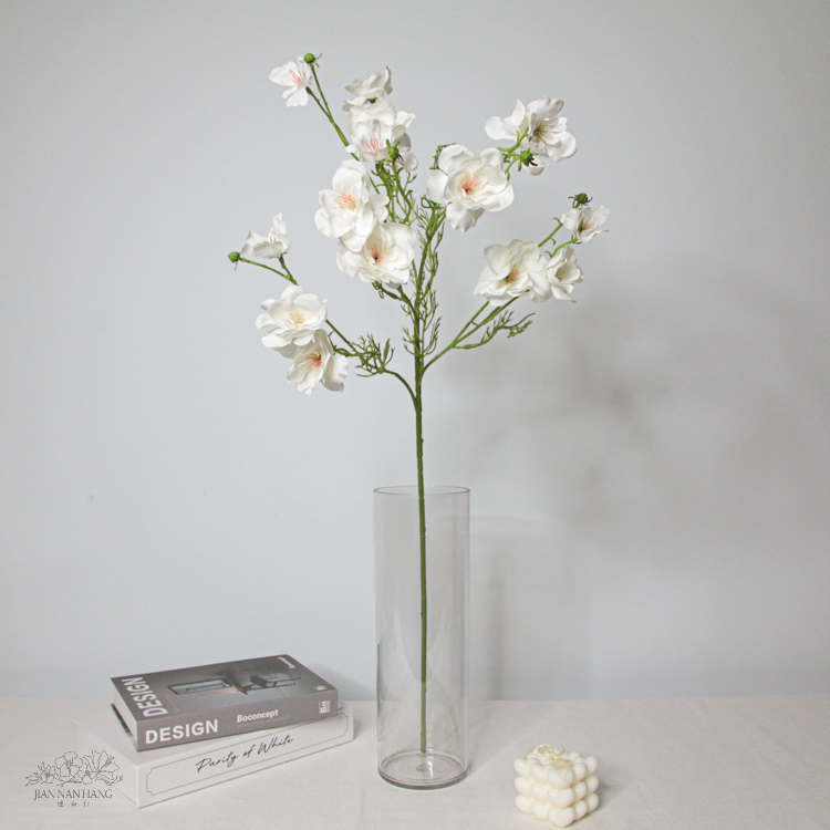 紫月蝴蝶花 白色 L76CM