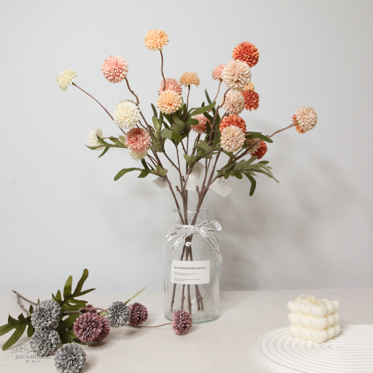 人造花 秋色蒲公英 7色