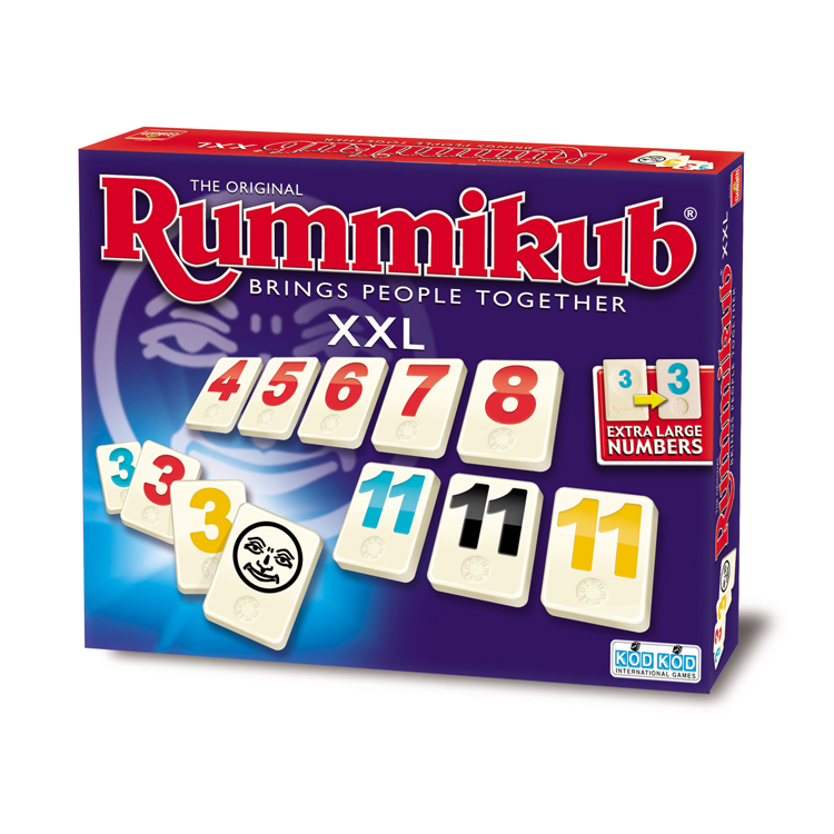 家庭遊戲：「魔力橋」數字牌遊戲特大字體版