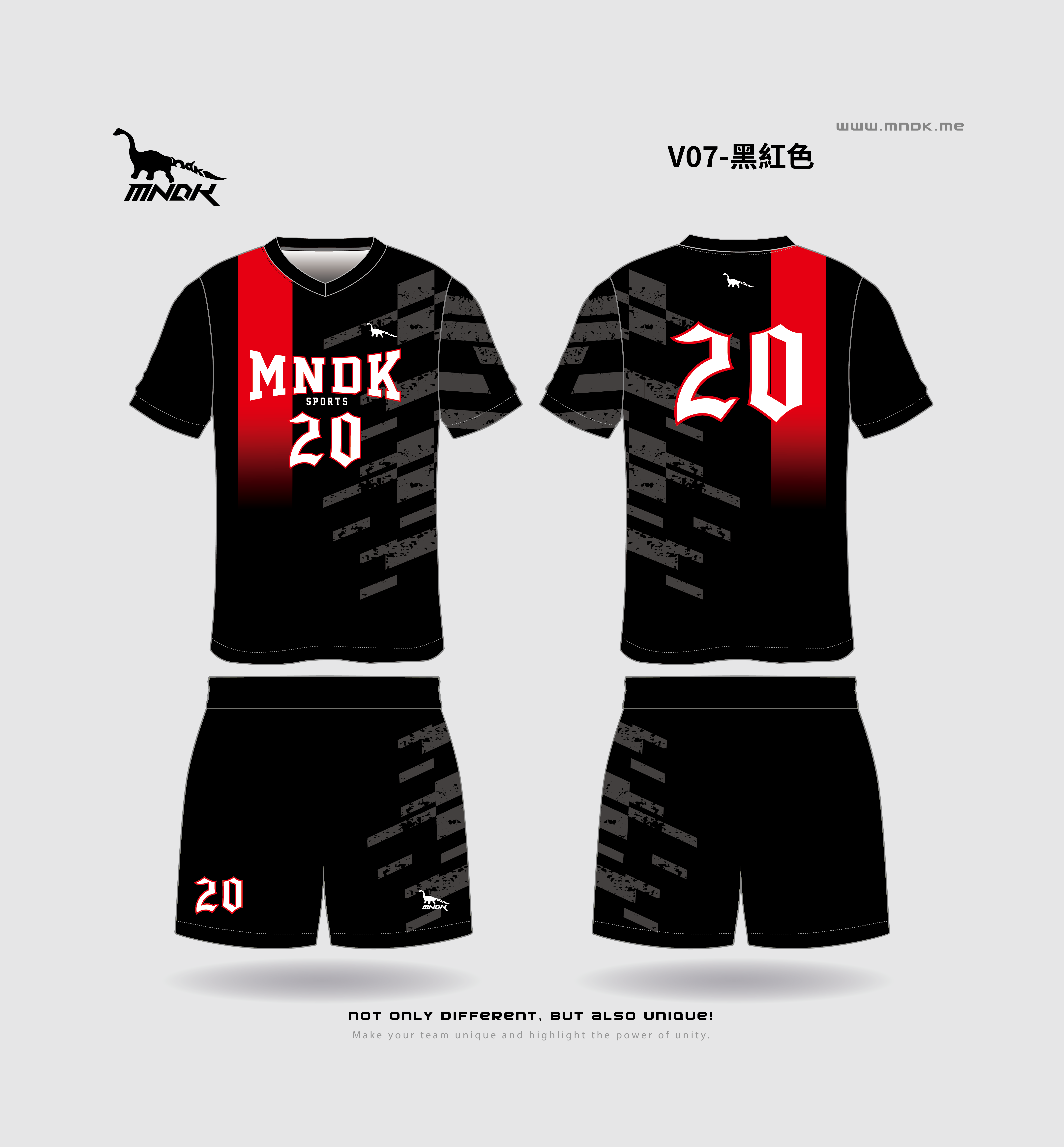 MNDK莫納帝克｜客製化團體服｜專業運動服｜公司制服｜台中-排球V07